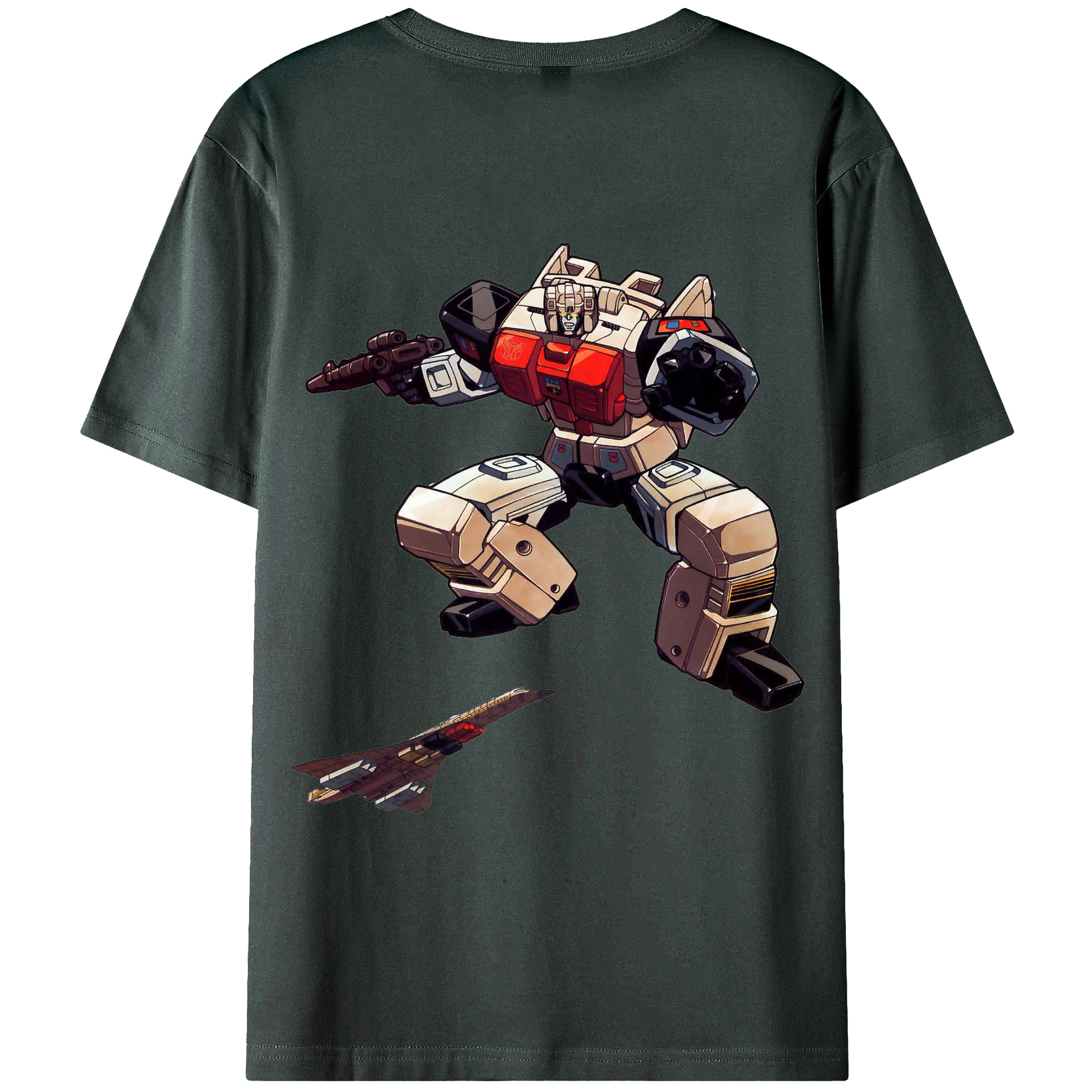 （画像用）  綿100％ メンズ半袖Tシャツ（バックプリント） 通気性